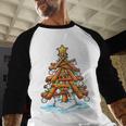 Christmas Baseball Tree Lights Xmas Baseball Raglan Shirt Christmas Baseball Tree Lights Xmas Baseball Raglan Shirt