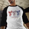 My Favorite Season Is Baseball Coquette Bow Game Day Mom Sis Baseball Raglan Shirt My Favorite Season Is Baseball Coquette Bow Game Day Mom Sis Baseball Raglan Shirt