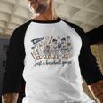 Game Day Just A Baseball Goose Cute Duck Team Sports Baseball Raglan Shirt Game Day Just A Baseball Goose Cute Duck Team Sports Baseball Raglan Shirt