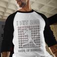 I Hit 100 Days Of School Baseball Player 100th Day Boys Kids Baseball Raglan Shirt