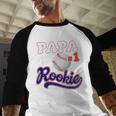 Papa Rookie Of Year 1st Birthday Baseball Theme Matching Baseball Raglan Shirt Papa Rookie Of Year 1st Birthday Baseball Theme Matching Baseball Raglan Shirt
