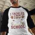 Women's 100 Days Of School Boys Kids Baseball Baseball Raglan Shirt