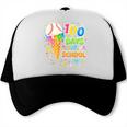 100 Days Of School Baseball Ice Cream Drip Boys Kids Player Trucker Cap