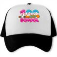 100 Days Of School Baseball Ice Cream Drip For Teacher Kid Trucker Cap