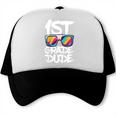 1st Grade Dude Shirt Back To School First Grade Boy Girl Trucker Cap 1st Grade Dude Shirt Back To School First Grade Boy Girl Trucker Cap