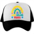 2nd Grade Vibes Back To School Rainbow Second Grade Trucker Cap 2nd Grade Vibes Back To School Rainbow Second Grade Trucker Cap