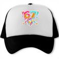 67 Baseball Ice Cream Drip Number Trucker Cap