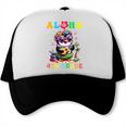 Aloha Fourth Grade Penguin Hawaii Back To School Kids Girl Trucker Cap