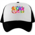 Aloha Pre-K Tropical Floral Beach Silly Goose Back To School Trucker Cap