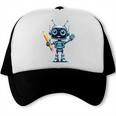 Back To School 2025 Robot Pencil For Kids Trucker Cap