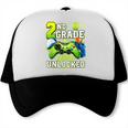 Back To School 2nd Second Grade Level Unlocked Gamer Kid Trucker Cap Back To School 2nd Second Grade Level Unlocked Gamer Kid Trucker Cap