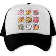 Back To School Coquette Bow First Day Of School Toddler Girl Trucker Cap Back To School Coquette Bow First Day Of School Toddler Girl Trucker Cap