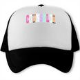 Back To School Counselor Preppy Checkered Counselor Life Trucker Cap