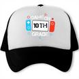 Back To School Game On 10th Grade Gamer Kids Boys Girl Trucker Cap Back To School Game On 10th Grade Gamer Kids Boys Girl Trucker Cap
