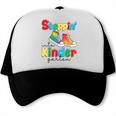 Back To School Girls Boys First Day Of Kindergarten Trucker Cap Back To School Girls Boys First Day Of Kindergarten Trucker Cap
