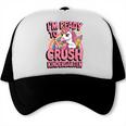 Back To School I'm Ready To Crush Kindergarten Unicorn Trucker Cap Back To School I'm Ready To Crush Kindergarten Unicorn Trucker Cap