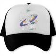 Back To School To Kindergarten And Beyond Astronaut In Space Premium Tri-Blend Trucker Cap