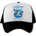 Back To School Third Grade Shark Trucker Cap Back To School Third Grade Shark Trucker Cap