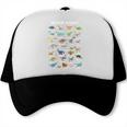 Back To School Types Of Dinosaurs Alphabet Identification Trucker Cap Back To School Types Of Dinosaurs Alphabet Identification Trucker Cap