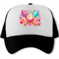Baseball Ice Cream Drip Style Melt Ice Cream Youth Boys Trucker Cap Baseball Ice Cream Drip Style Melt Ice Cream Youth Boys Trucker Cap