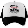 Baseball Mama Lets Go Boys Mother Baseball Mom Trucker Cap