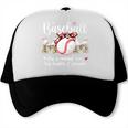 Baseball Mom Like A Normal Mom But Louder & Prouder Women Premium Trucker Cap