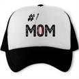 Baseball Mom Number One 1 Mother Baseball Lover Mother's Day Trucker Cap Baseball Mom Number One 1 Mother Baseball Lover Mother's Day Trucker Cap