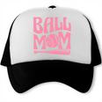 Baseball Mom Pride Heart And Bat Love Game Day Trucker Cap Baseball Mom Pride Heart And Bat Love Game Day Trucker Cap