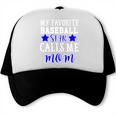 BASEBALL STAR MOM Sporty Design For Proud Baseball Moms Trucker Cap BASEBALL STAR MOM Sporty Design For Proud Baseball Moms Trucker Cap