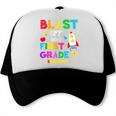 Blast Off Into First Grade Squad First Day Back To School Trucker Cap Blast Off Into First Grade Squad First Day Back To School Trucker Cap