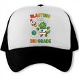 Blasting Into 3rd Grade Dinosaur Astronaut Back To School Trucker Cap Blasting Into 3rd Grade Dinosaur Astronaut Back To School Trucker Cap