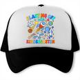 Blasting Off Into Kindergarten Back To School Boys Kid Trucker Cap Blasting Off Into Kindergarten Back To School Boys Kid Trucker Cap