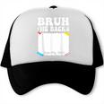 Bruh We Back To School First Day Boys Teens Student Sign My Trucker Cap Bruh We Back To School First Day Boys Teens Student Sign My Trucker Cap