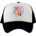 Bruh We Back Sixth Graders Back To School Coquette Bow Girl Trucker Cap Bruh We Back Sixth Graders Back To School Coquette Bow Girl Trucker Cap