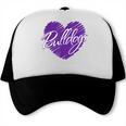 Bulldogs Heart Back To School Spirit P Trucker Cap Bulldogs Heart Back To School Spirit P Trucker Cap