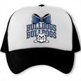 Bulldogs Mascot Team Spirit Sports Fan Back To School Trucker Cap Bulldogs Mascot Team Spirit Sports Fan Back To School Trucker Cap