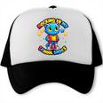 Cat Rocking In My School Shoes Fun Back To School Kids Boys Performance Trucker Cap Cat Rocking In My School Shoes Fun Back To School Kids Boys Performance Trucker Cap