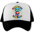 Cat Rocking In My School Shoes Fun Back To School Kids Boys Premium Tri-Blend Trucker Cap Cat Rocking In My School Shoes Fun Back To School Kids Boys Premium Tri-Blend Trucker Cap