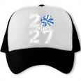 Class Of 2027 Cheer Blue Senior 2027 Back To School Trucker Cap Class Of 2027 Cheer Blue Senior 2027 Back To School Trucker Cap