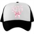 Class Of 2027 Preppy Coquette Bow Back To School Graduation Premium Tri-Blend Trucker Cap Class Of 2027 Preppy Coquette Bow Back To School Graduation Premium Tri-Blend Trucker Cap