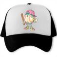 Cute Baseball Ice Cream Drip For Girls & Boys 2 Sides Trucker Cap Cute Baseball Ice Cream Drip For Girls & Boys 2 Sides Trucker Cap