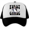 Cute Dabbing Penguin First Grade Back To School Trucker Cap Cute Dabbing Penguin First Grade Back To School Trucker Cap