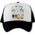 Cute Hello 1st Grade Dinosaur School Back To School Dino Bus Trucker Cap Cute Hello 1st Grade Dinosaur School Back To School Dino Bus Trucker Cap