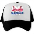 Daddy Of The Rookie Baseball Dad Retro Love Heart Birthday Premium Trucker Cap Daddy Of The Rookie Baseball Dad Retro Love Heart Birthday Premium Trucker Cap