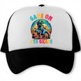 Dinosaur Video Games Back To School 5th Grade Boys Gamer Trucker Cap Dinosaur Video Games Back To School 5th Grade Boys Gamer Trucker Cap