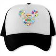Disney Mickey And Friends Back To School Supplies Logo Fill Trucker Cap Disney Mickey And Friends Back To School Supplies Logo Fill Trucker Cap