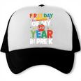 First Day Of My Last Year In Pre-k Back To School Trucker Cap