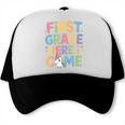 First Grade Here I Come Unicorn Back To School Trucker Cap First Grade Here I Come Unicorn Back To School Trucker Cap