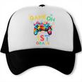 Game On 1st Grade Boys Kids Back To School Trucker Cap Game On 1st Grade Boys Kids Back To School Trucker Cap
