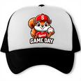 Game Day Baseball Dad Baseball Mam Father's Day Premium Trucker Cap Game Day Baseball Dad Baseball Mam Father's Day Premium Trucker Cap